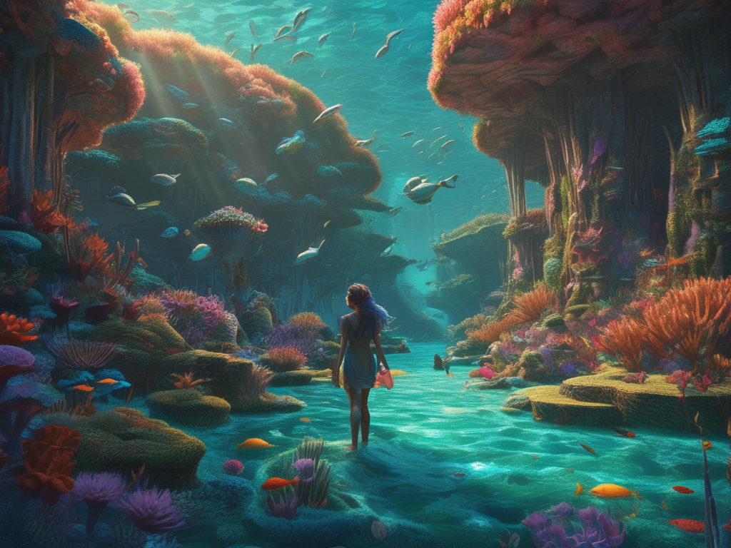 “Whispers of the Sea: A Forbidden Love in the Enchanting Realm of&nbsp;Oceania”