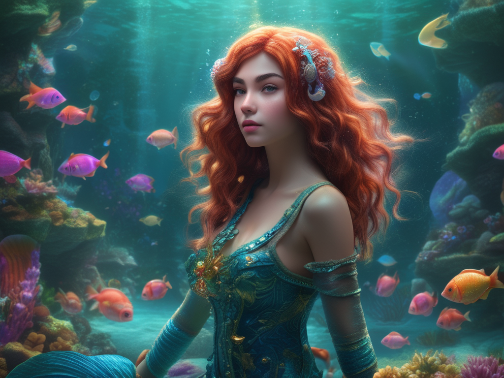 Beneath the Waves: A Tale of Mermaids and Humans Living in&nbsp;Harmony